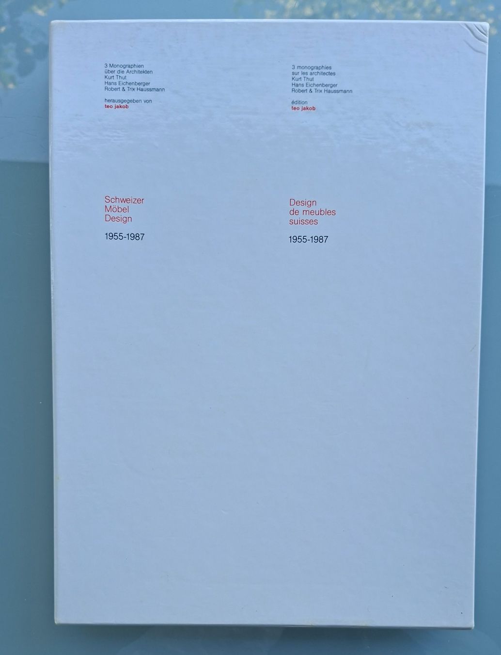 Bücher: Schweizer Möbel Design 1955-1987, Theo Jakob Edition – Gebraucht aus Opfikon von Diversamente