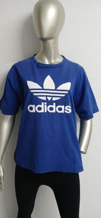 T-Shirt Adidas blau Grösse L guter Zustand