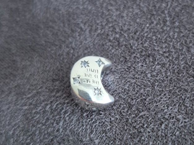 Anhänger: Silber Charm Mond +Garantie – Neu (gemäss Beschreibung) aus Rotkreuz von Carbone_Bijou-Shop 2
