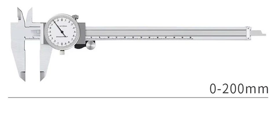 Messen: Mikrometer Messschieber 0–200mm – Neu und originalverpackt aus Geneve von Titi2008
