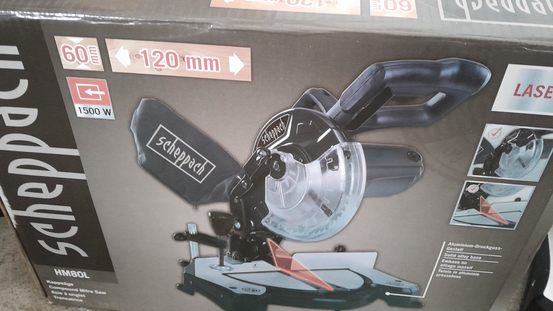 Scheppach Sägen: Kappsäge Scheppach HM80L – Gebraucht aus Brunnadern von 77steff 4