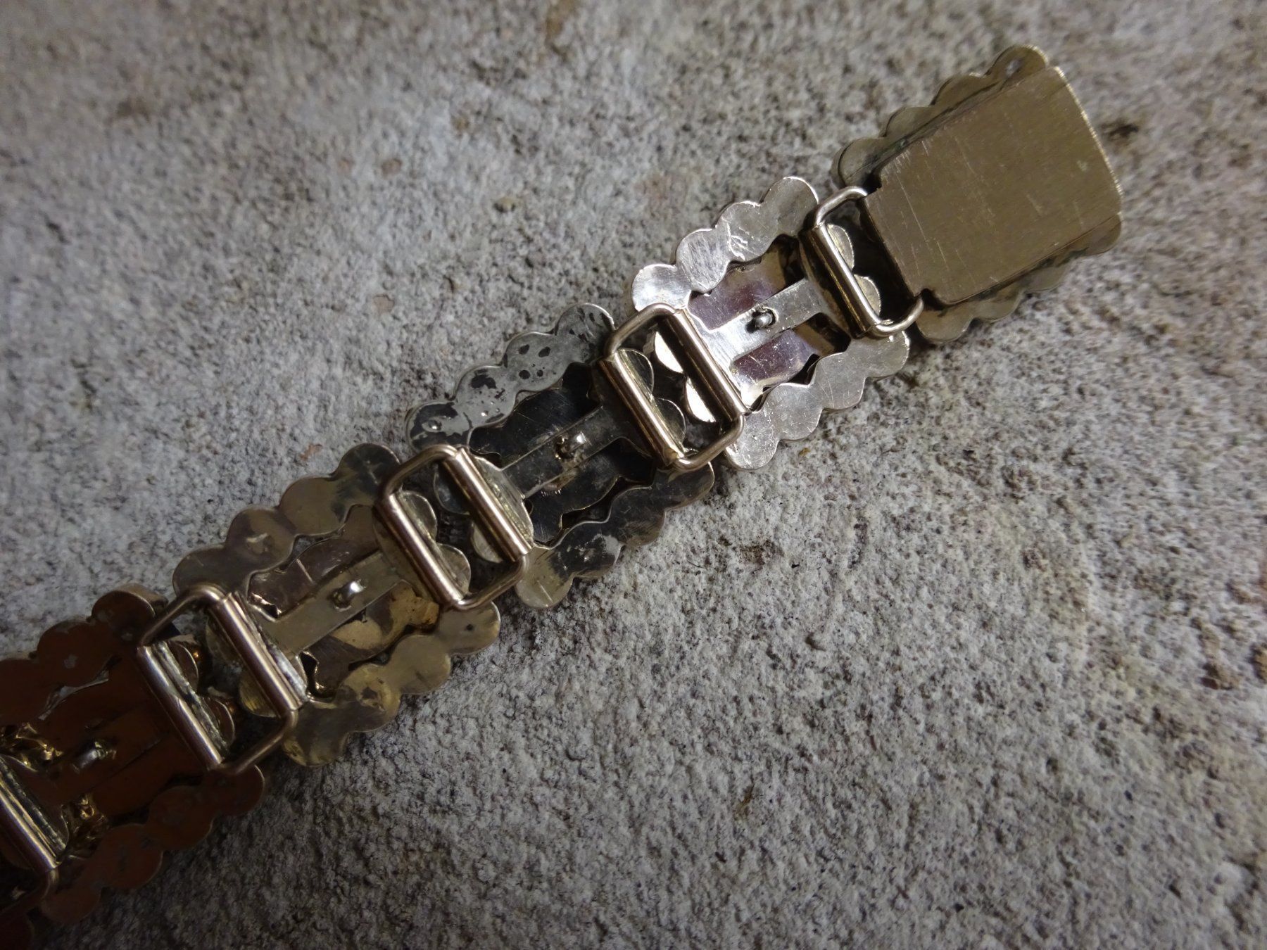 Bracciali & Braccialetti: Art Déco Granat Armband – Usato da Esslingen venduto da FetteSchnecke 6