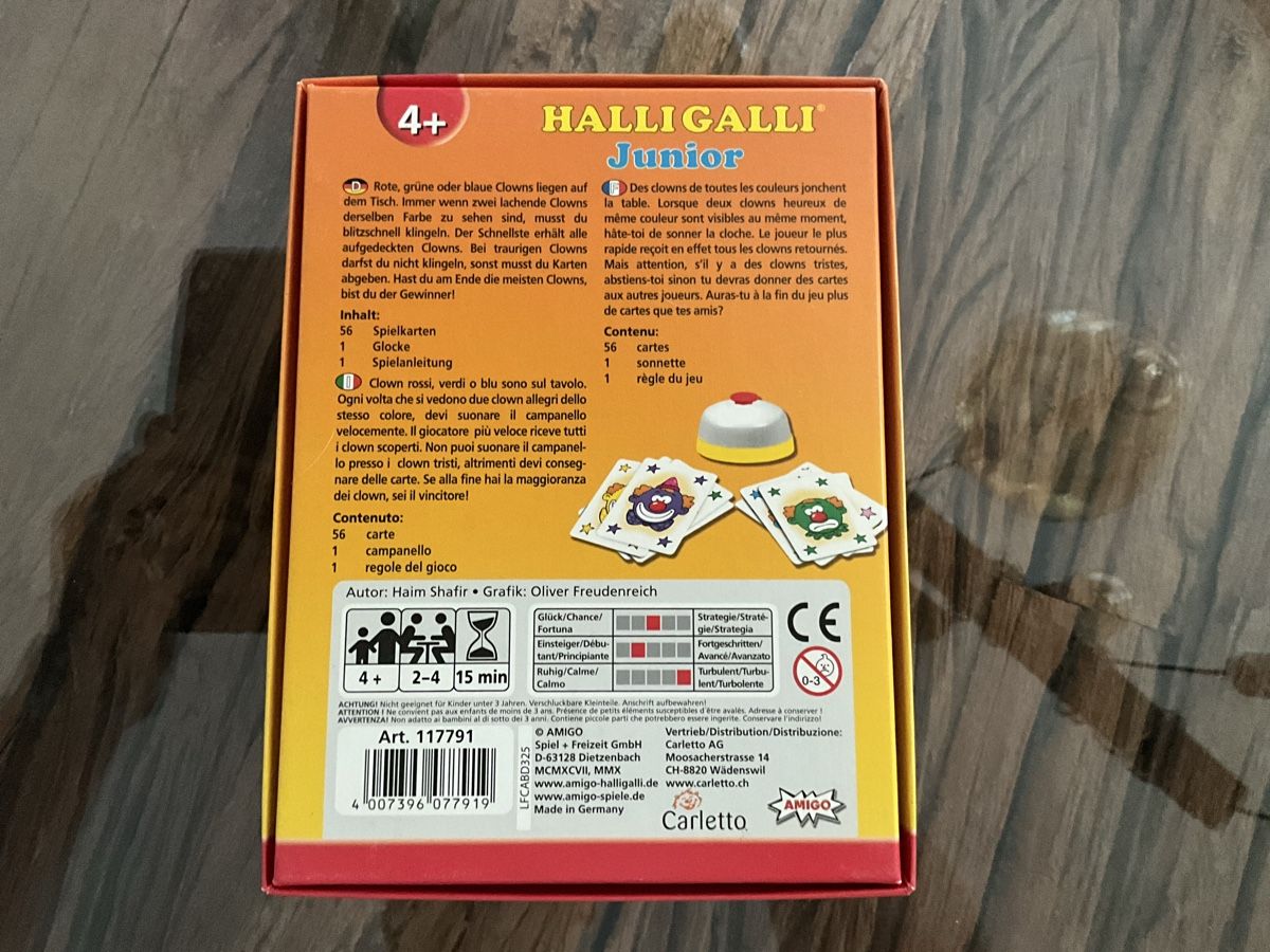 Amigo Jeux: Amigo Halli Galli Junior – D'occasion à Oberglatt ZH par Multimix 1