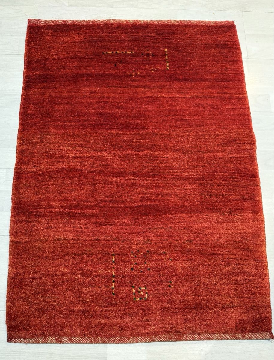 Gabbeh Tappeti: Wunderschöner Orientteppich, roter 99x70.cm N.5 – Nuovo (secondo la descrizione) da Sempach venduto da Star7