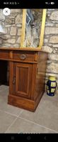Antiker massiver Schreibtisch Biedermeier