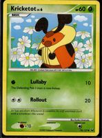 Kricketot 78/127 Platinum 2009 Pokémon Non-Holo English