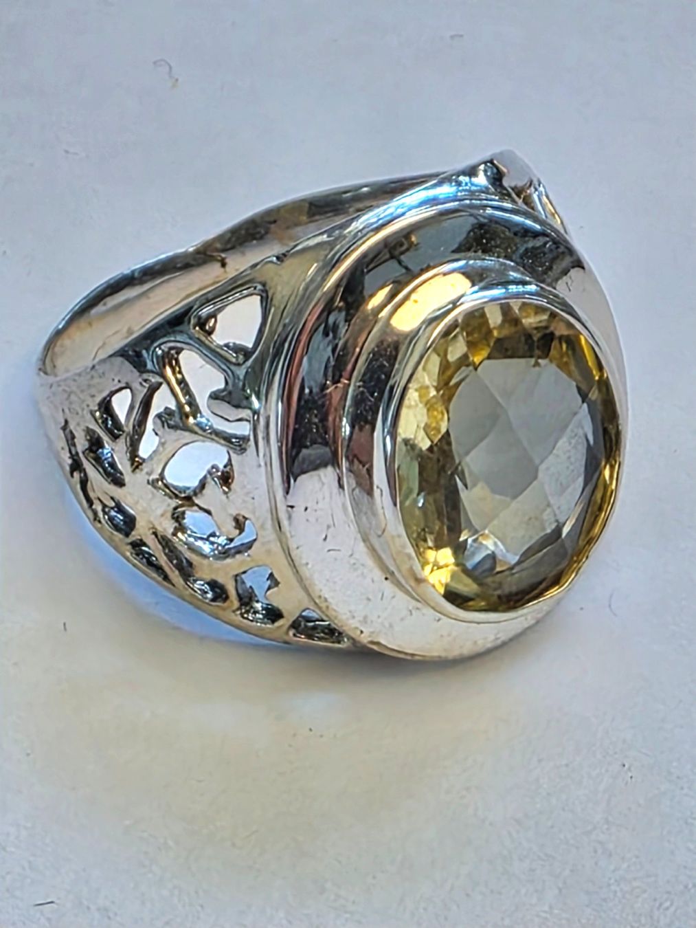 Ringe: Citrin Silber Ring – Neu (gemäss Beschreibung) aus Zürich von Benedikt21 2