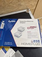 ZyXEL PLA-400 v2 Starter Kit Powerline Ethernet Adapter