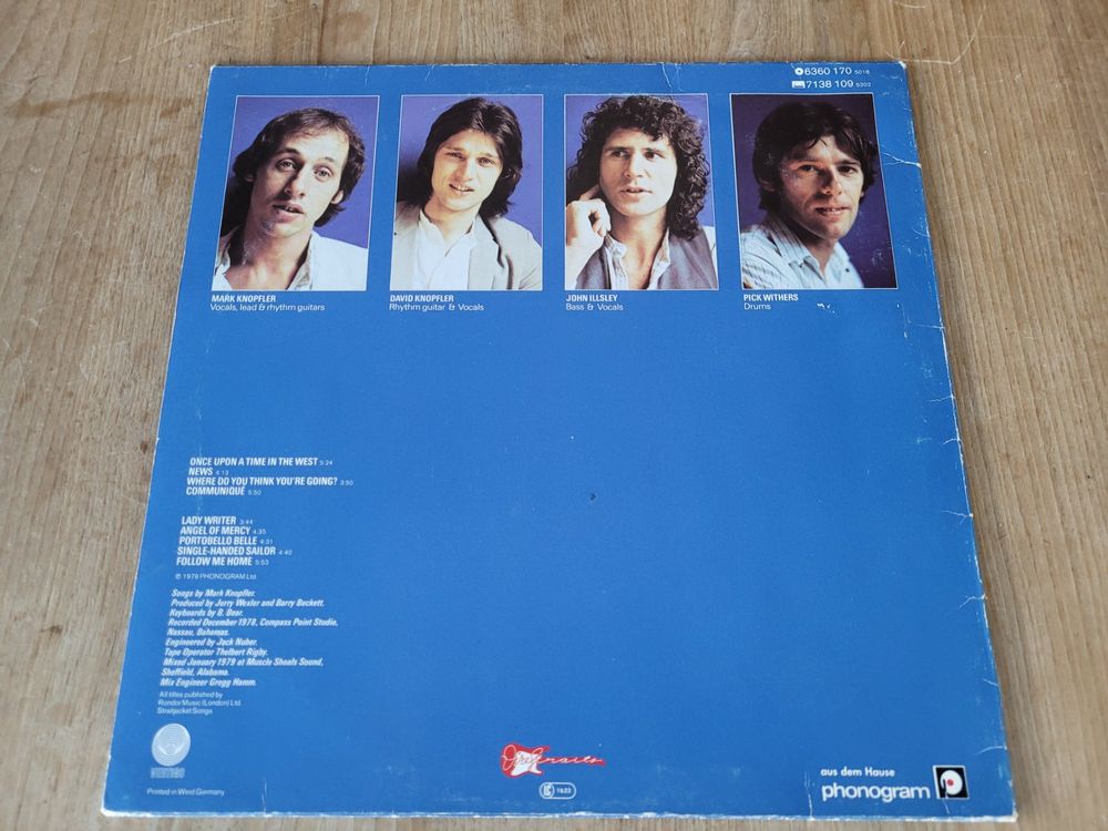 LP Vinyl: Dire Straits – Communiqué - 1979 Schallplatte | Kaufen Auf ...