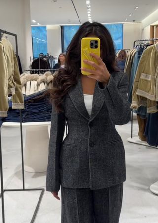 Jacket Zara élégante en laine M neuve