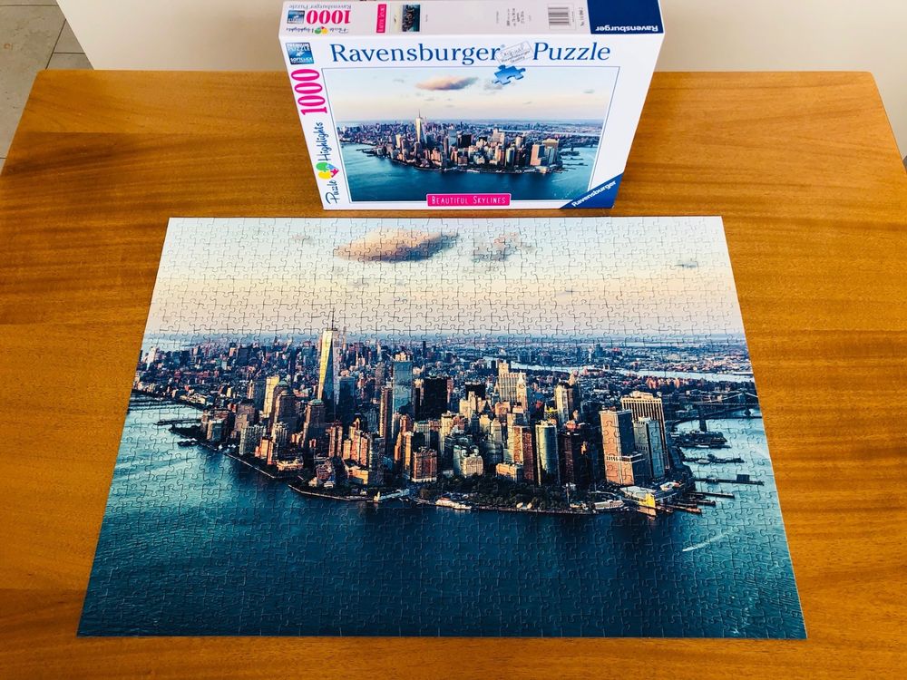 Ravensburger Puzzle 1000 Stücke: New York City: Vollständig (Gebraucht ...