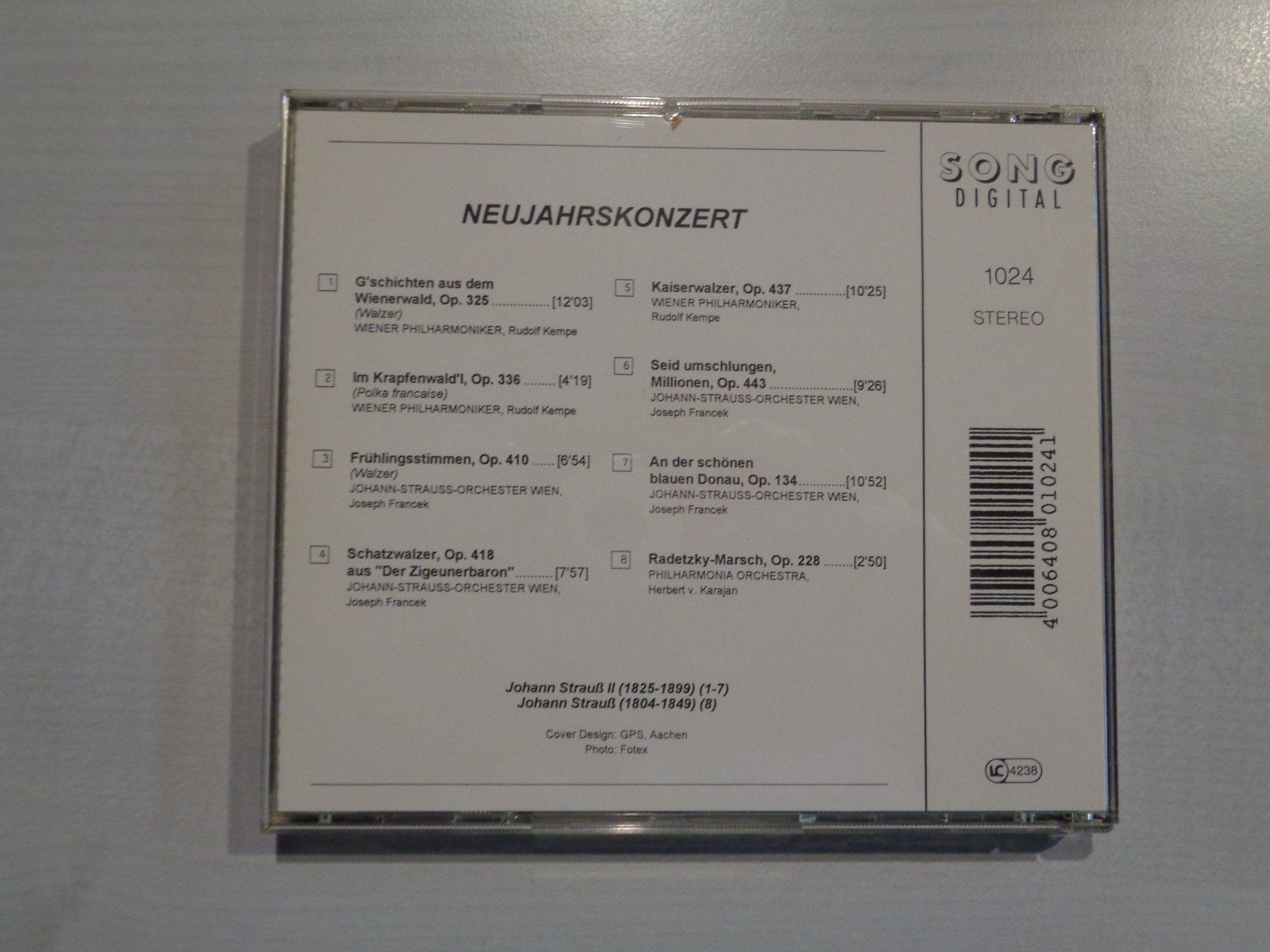 CDs: CD Neujahrs-Konzert – D'occasion à Birsfelden par Albatros55 2