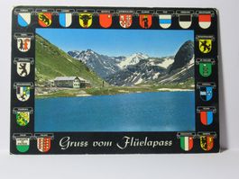 Flüela - Hospiz , Kantonswappen 1977