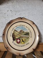 Dekorativer Keramikteller – Sportsschützenverein Alt St. Joh