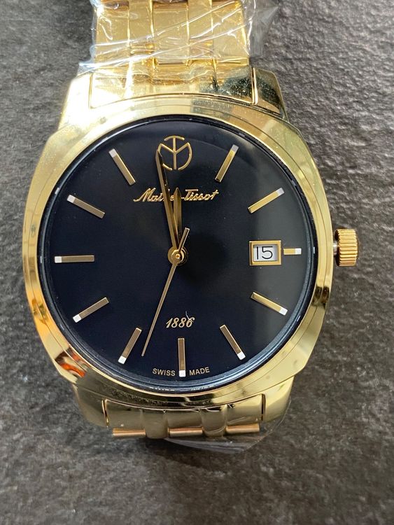 Montre Mathey Tissot Édition Spéciale 2025 - Cadran Vert - Acier Inox - Neuf Avec Étiquettes