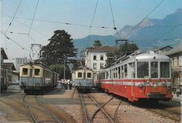 ABDe 4/4 11 et 12 de l'A.S.D. et BDe 4/4 112 de l'A.O.M.C.