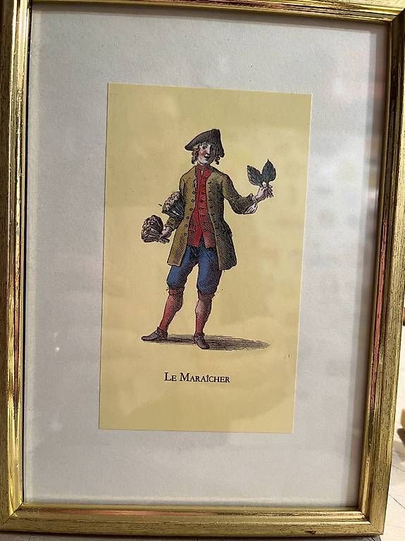 Grafica & Litografie: Charmantes petites lithographies. – Usato da Fribourg venduto da madeleine008 2