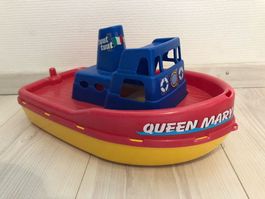 Bateau Jouet Queen Mary Vintage, Idéal pour le Bain! 💦⛵️