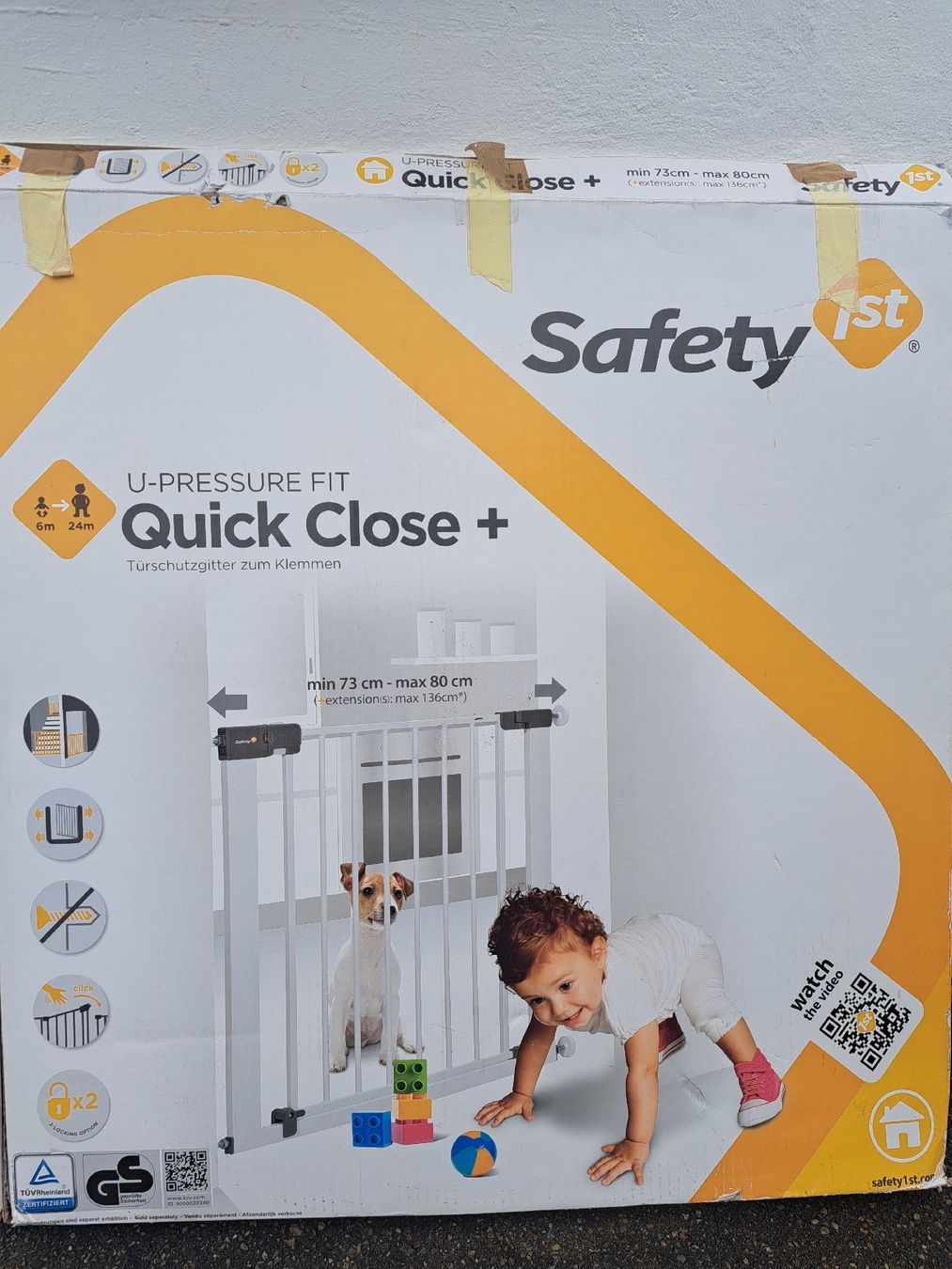 Tutto per la sicurezza: Safety 1st Quick Close+ Treppenschutzgitter – Usato da Wattwil venduto da sunicheyenne 4