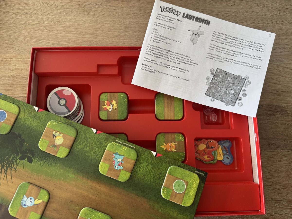 Ravensburger Giochi: Pokemon Labyrinth Spiel – Usato da Urdorf venduto da Madl11 1