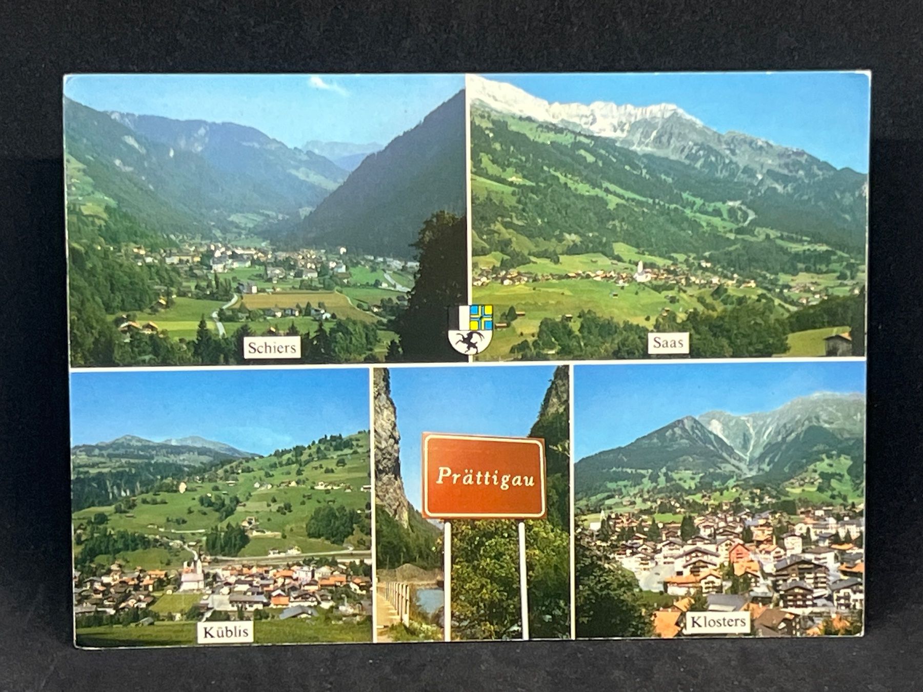 Cartoline postali: Prättigau Graubünden Landquart - Klosters – Usato da Widnau venduto da Brusi9