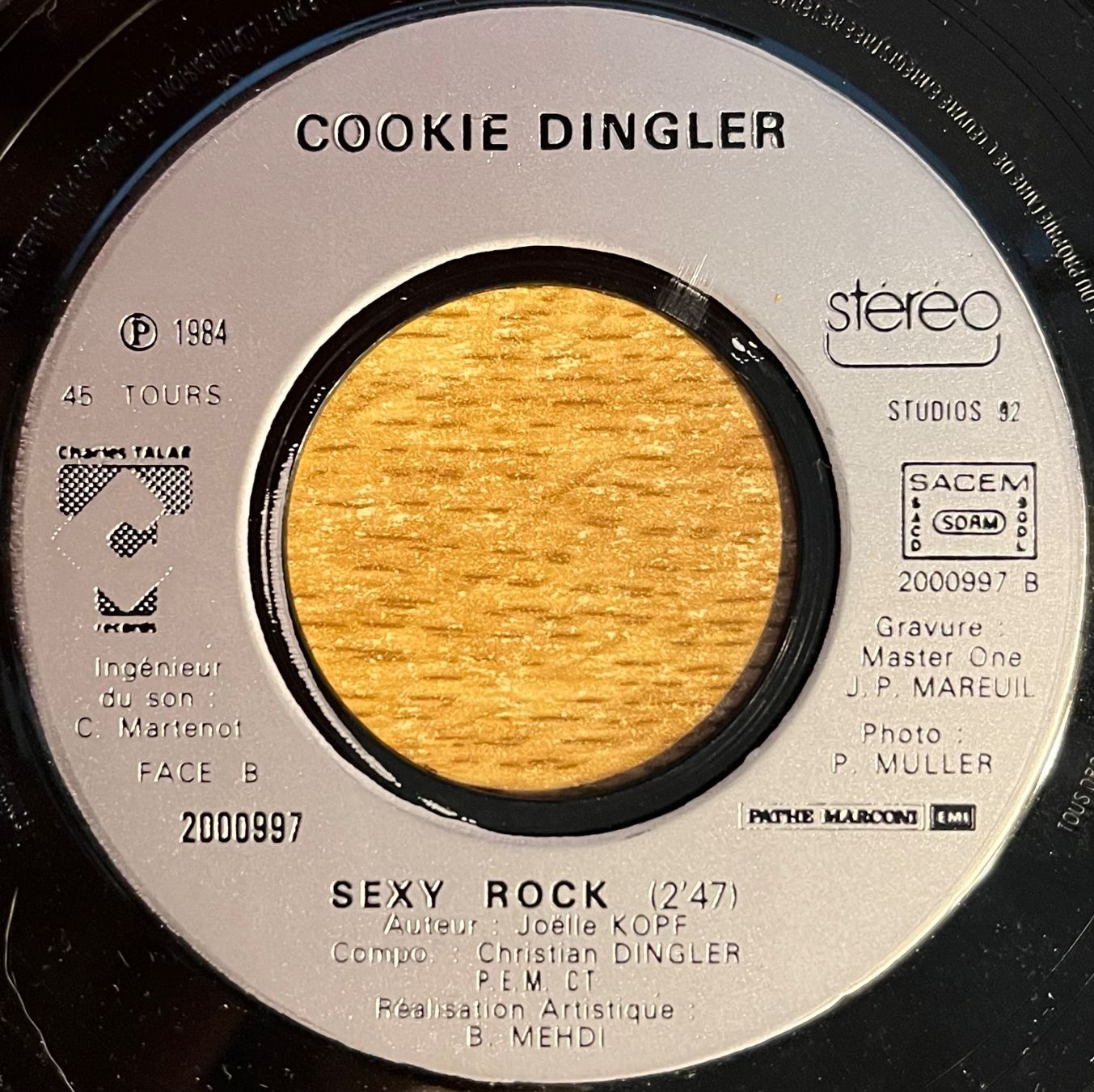 Vinyles: COOKIE DINGLER - FEMME LIBEREE – D'occasion à Bussigny par  3