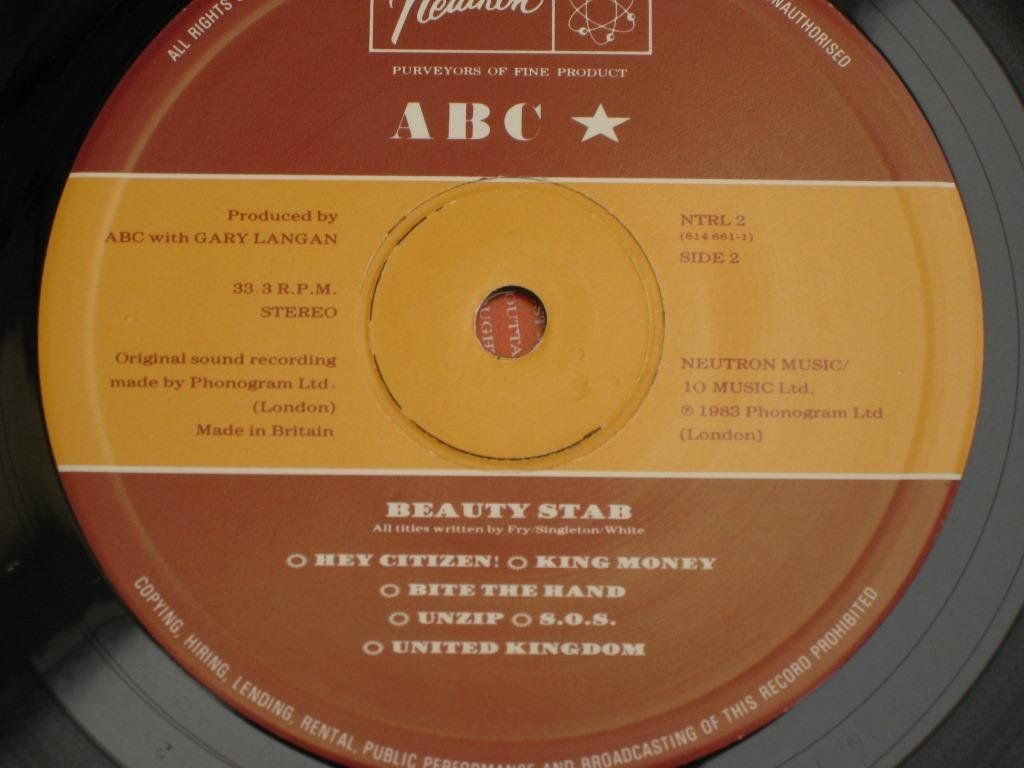 Vinyles: LP - ABC - BEAUTY STAB – D'occasion à Steckborn par Quo7 2