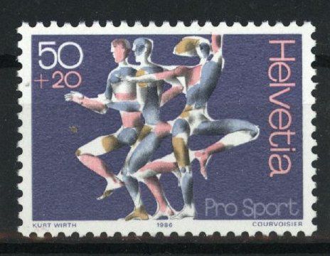 Tutti i francobolli: 1986, Pro Sport ** (2) – Usato da Willisau venduto da Vollstempel