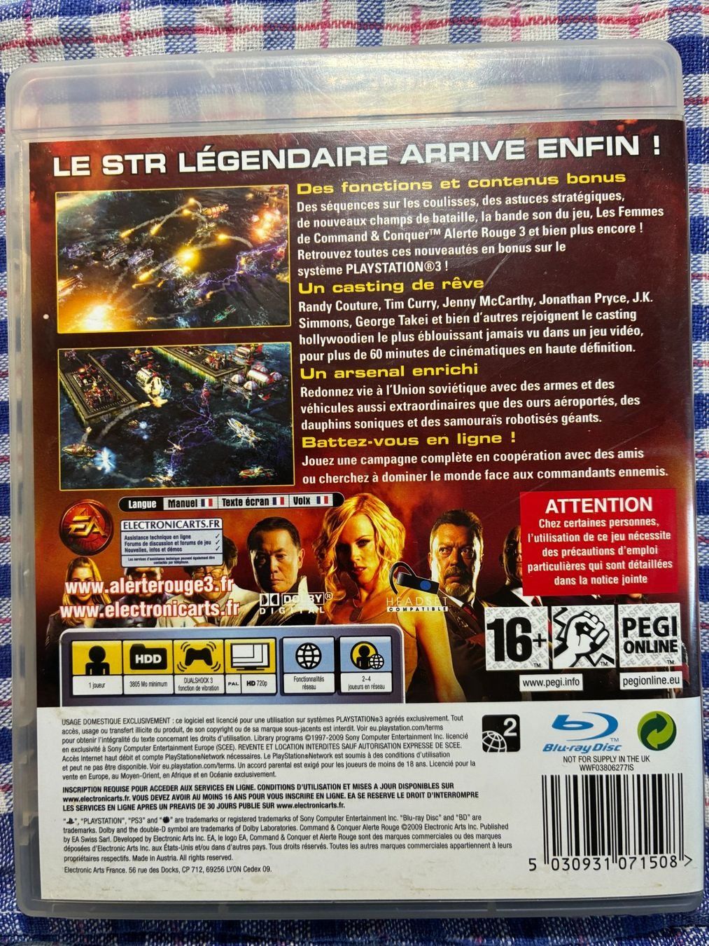 Jeux: Jeu PS3 Command & Conquer Alerte Rouge 3 Ultimate Edition – D'occasion à Le Locle par NDx 3