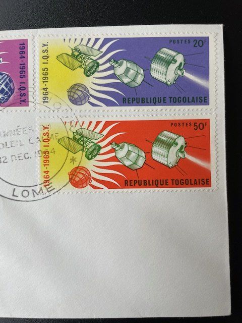 Tutti i francobolli: Ersttagsbrief Togo 12.12.1964 – Usato da Herisau venduto da ErWi9100 3