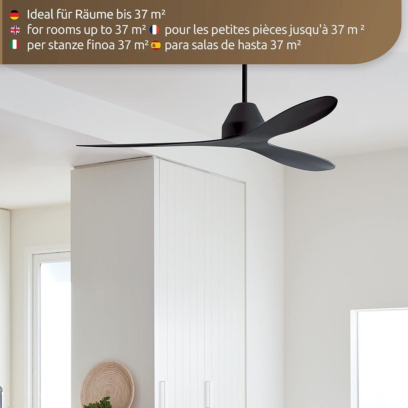 Ventilateurs: Lucci Air Whitehaven Deckenventilator – Neuf avec emballage d'origine à Bottighofen par zaap 5