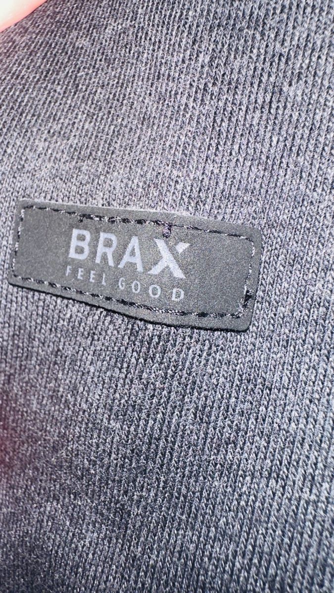 Brax Magliette Polo: Brax Poloshirt Langarm Baumwolle Grau Gr. M - – Usato da Menziken venduto da cla_8qfq 1