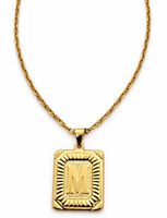 585 Gold Kette mit Anhänger NEU