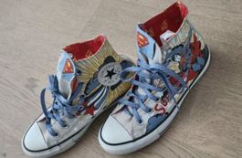 Cool Converse High Superman Sneakers Ltd Edition