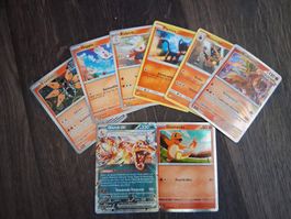 Pokémon Kartenset Glurak EX (Feuer) Deutsch