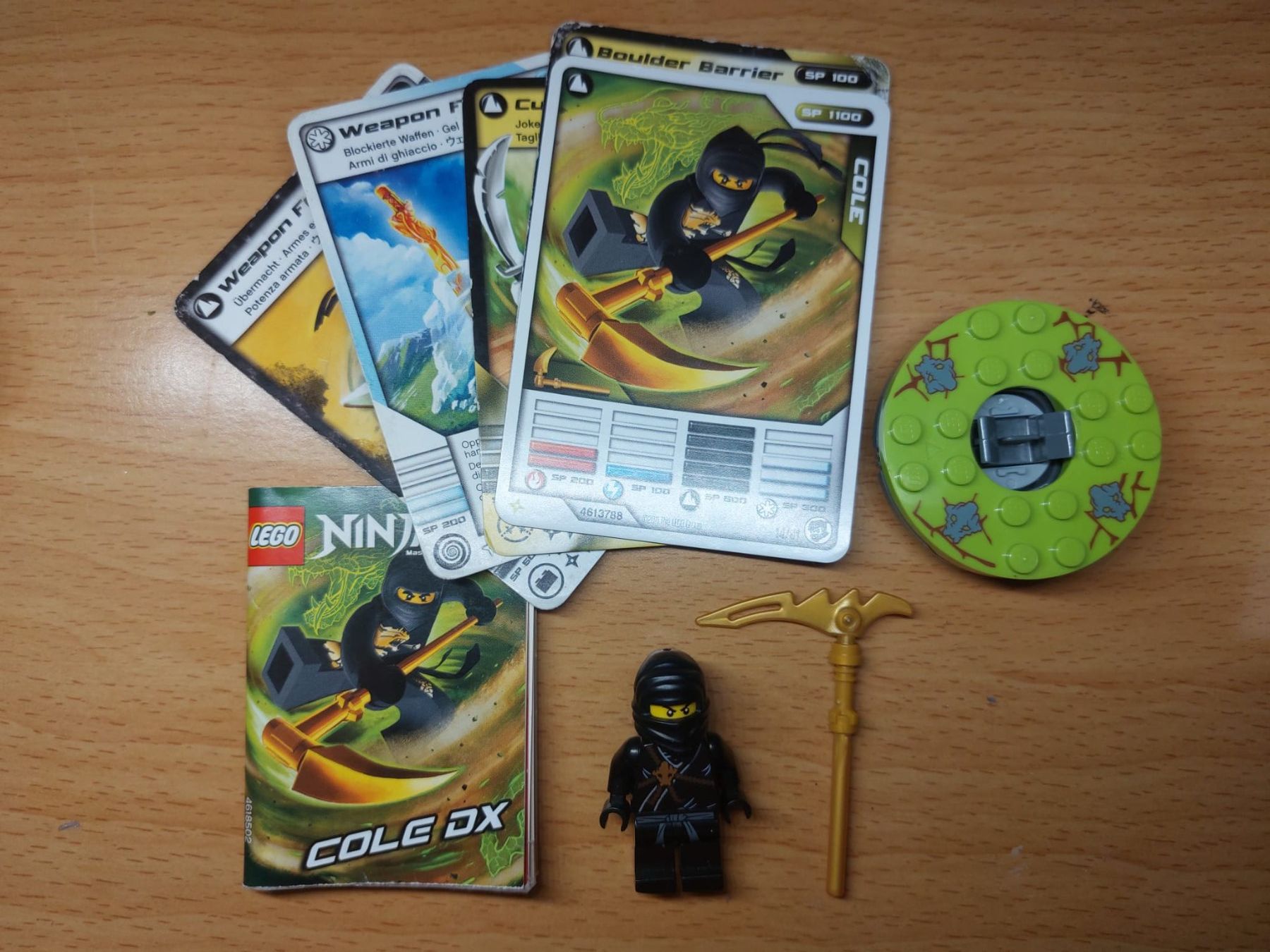 Lego Giocattoli: Lego Ninjago Cole Spinner Gebraucht – Usato da Igis venduto da Graves_Ashley