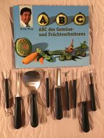 ABC des Gemüse- und Früchteschnitzens , inkl. Schnitzmesser