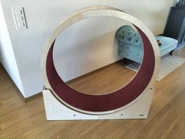 Katzenlaufrad Holz von Elmato
