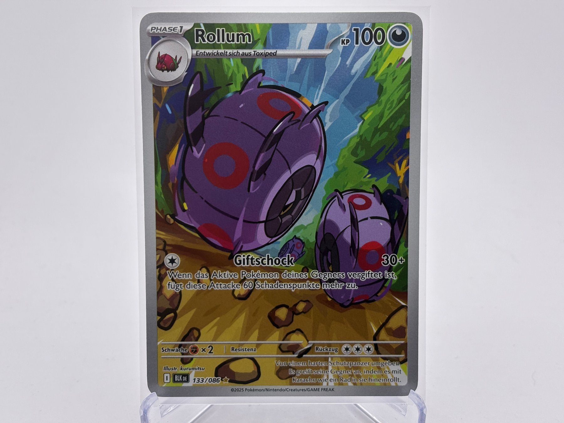 Pokémon Carte collezionabili: Schwarze Blitze - Rollum  (BLK 133) - DE – Nuovo (secondo la descrizione) da Allschwil venduto da Bullach