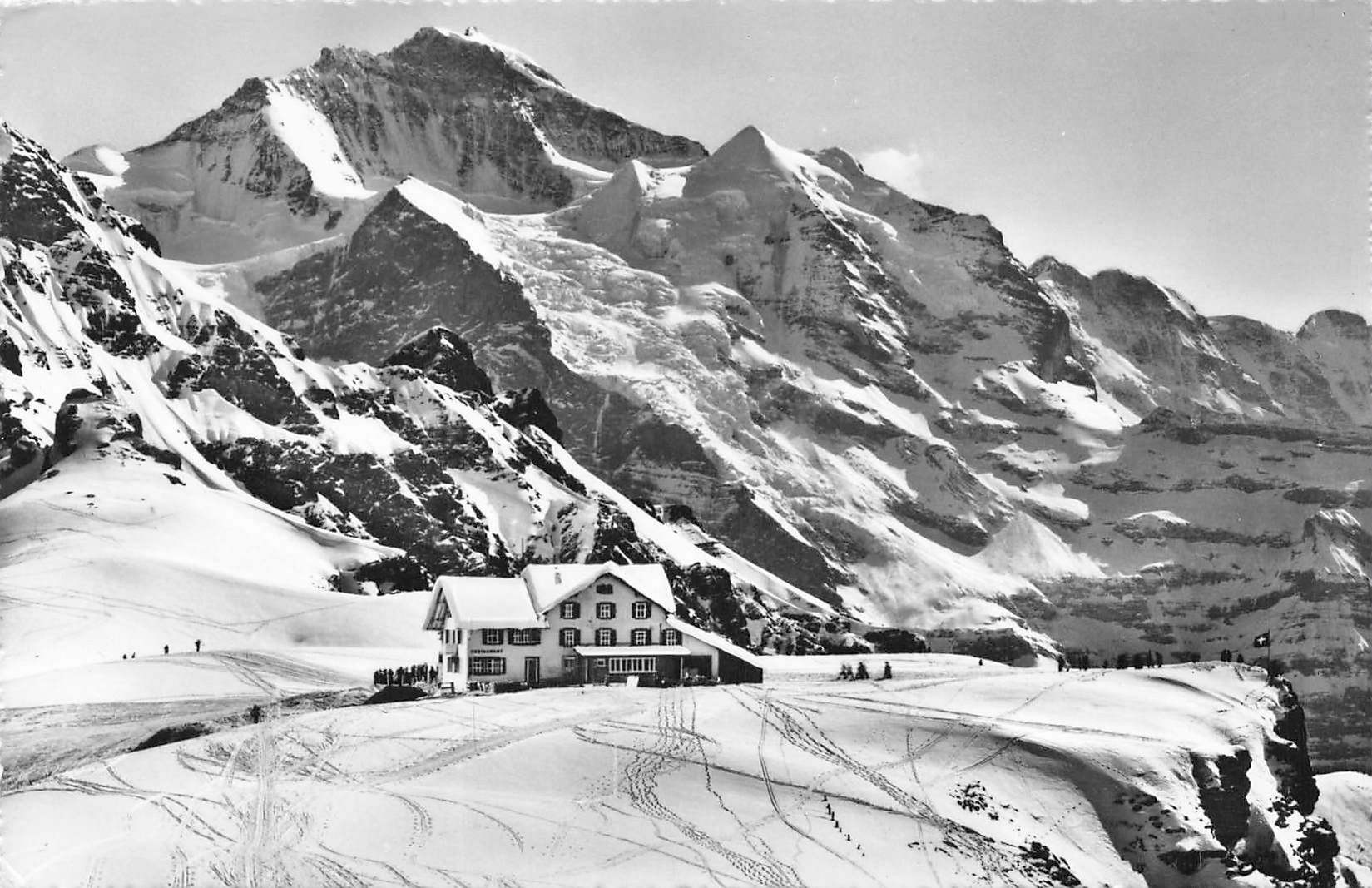 Ansichtskarten: Männlichen mit Jungfrau – Gebraucht aus Biasca von Blenio71