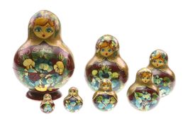 7 -teilige russische Matrjoschka - Babuschka (00188)