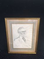 Dessin signé et daté 1943