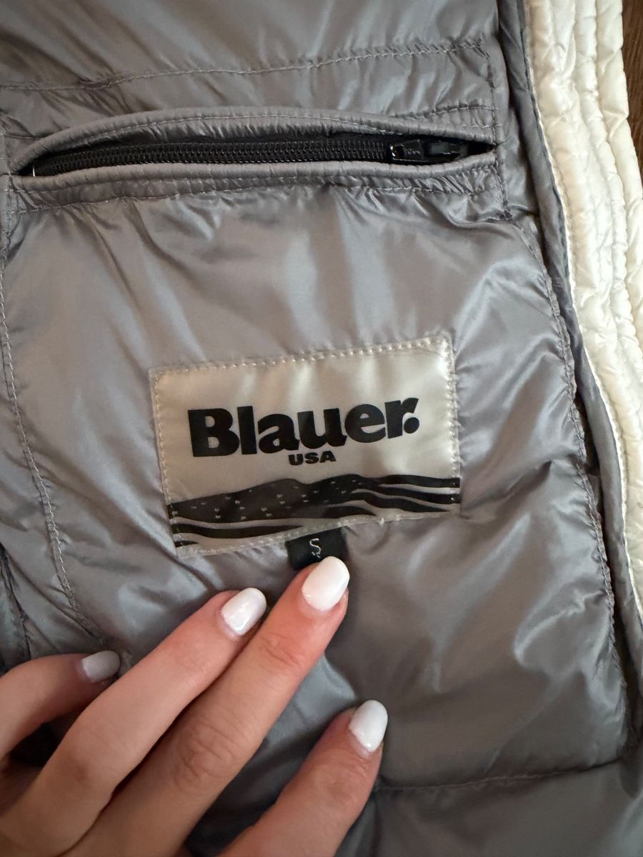 Giacche: Blauer Daunenjacke creme weiss – Usato da Davos Platz venduto da Luckyleo 3