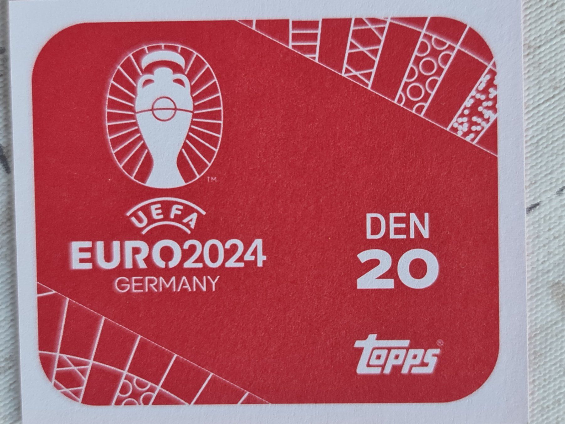 Topps Carte collezionabili: Topps EURO2024 DEN 20 – Nuovo e nell'imballaggio originale da Dintikon venduto da Prime-shop 1