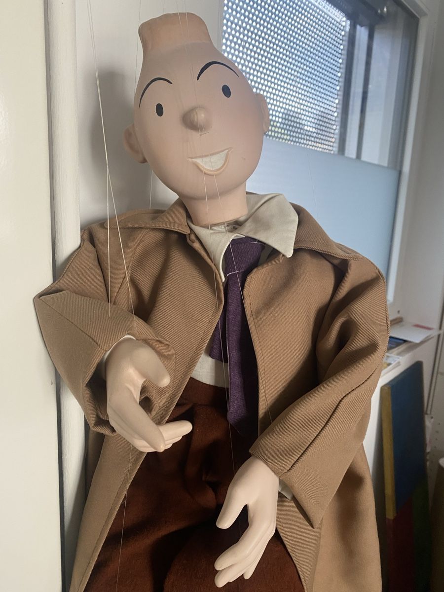 Statuette: Marionette Tintin – Usato da Lausanne venduto da Csamadhi 1
