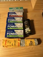 Diverse 120er Mittelformatfilme, abgelaufen