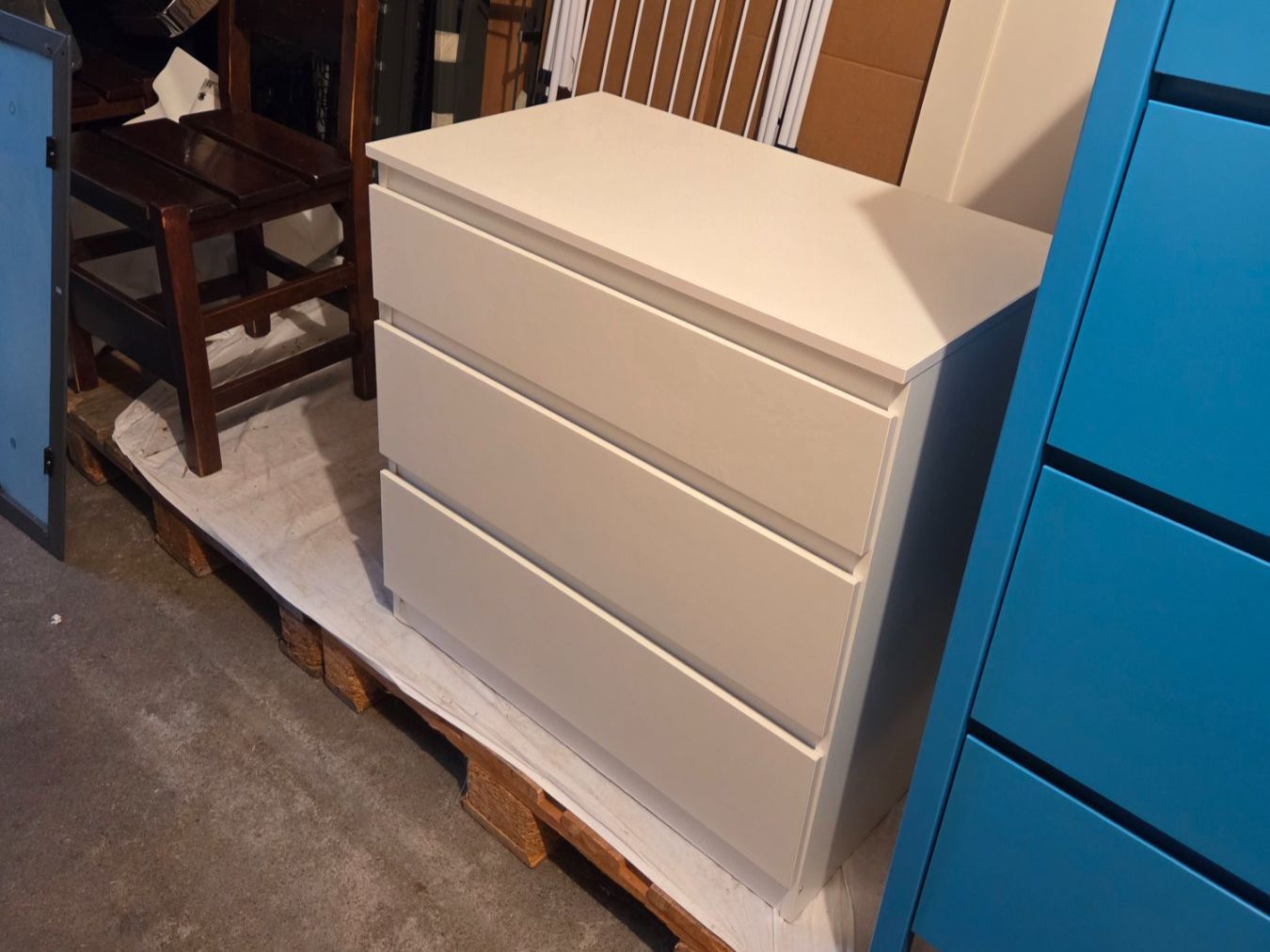 Ikea Cassettiere: Kommode IKEA weiss 4 Schubladen – Usato da Hütten venduto da joy_g8fz