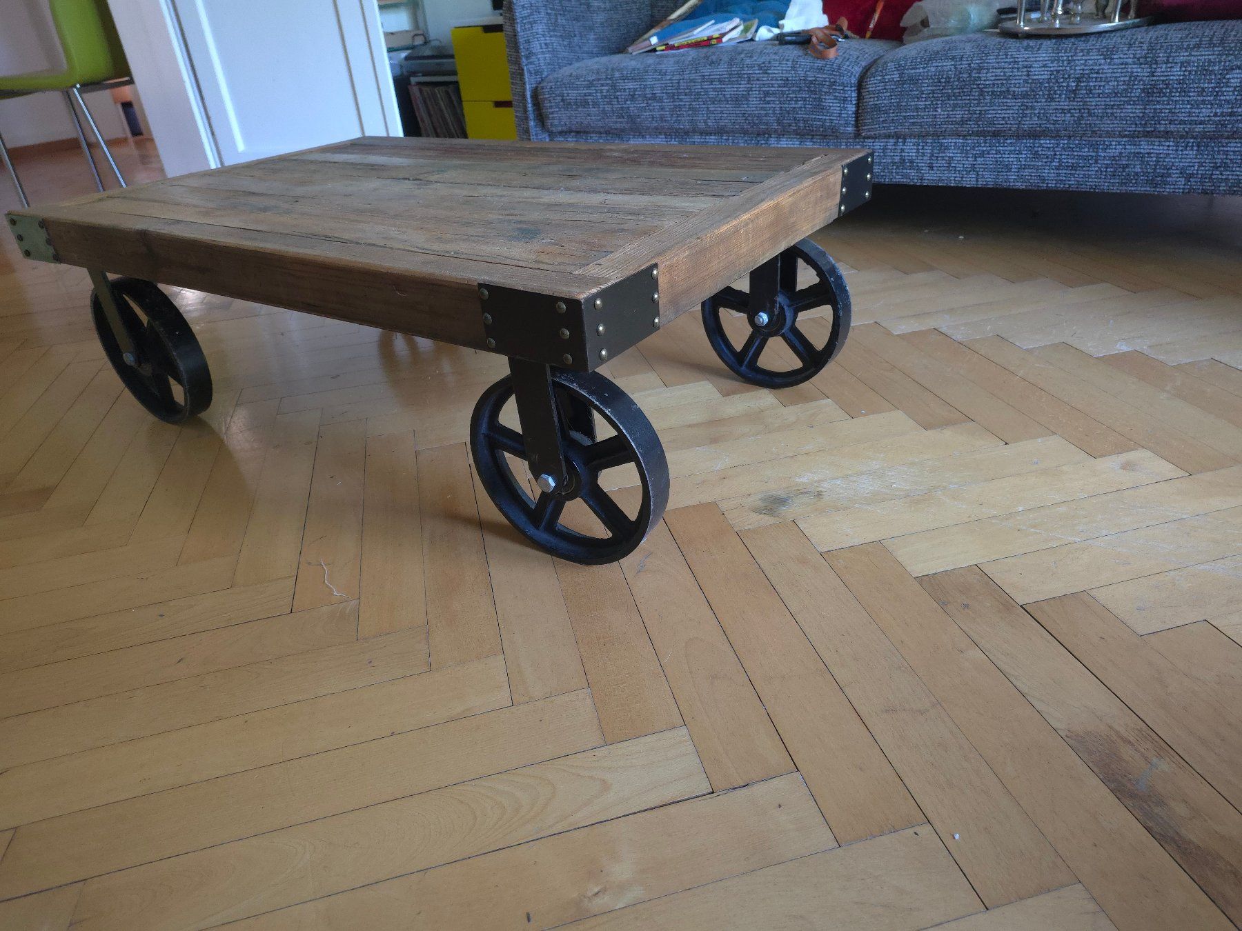 Tavoli: Stubentisch countrystile mit Rädern – Usato da Zürich venduto da mjk_8x75 2