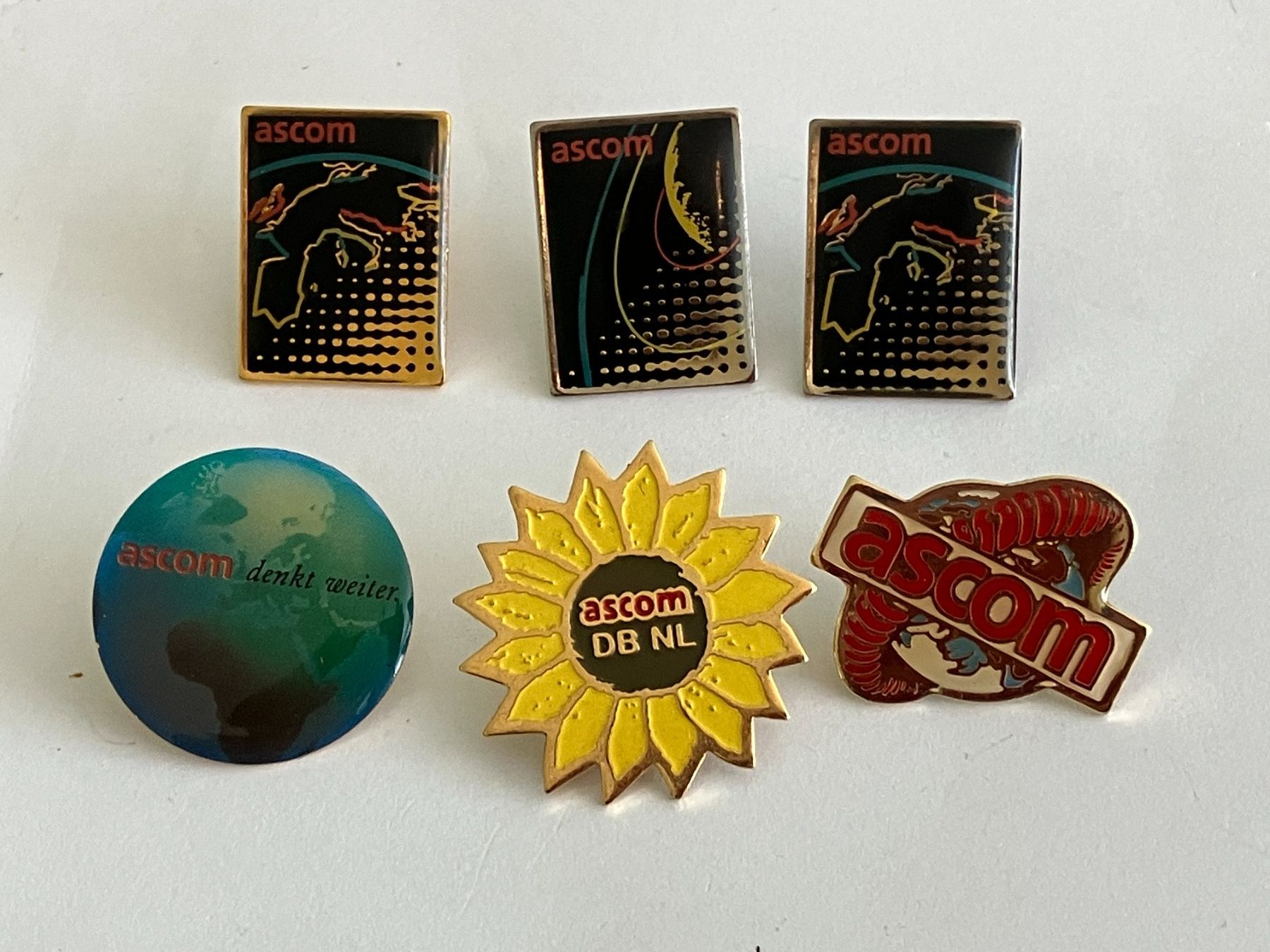 Plaquettes & Badges: 6 Pin Ascom – D'occasion à Basel par djwwpp