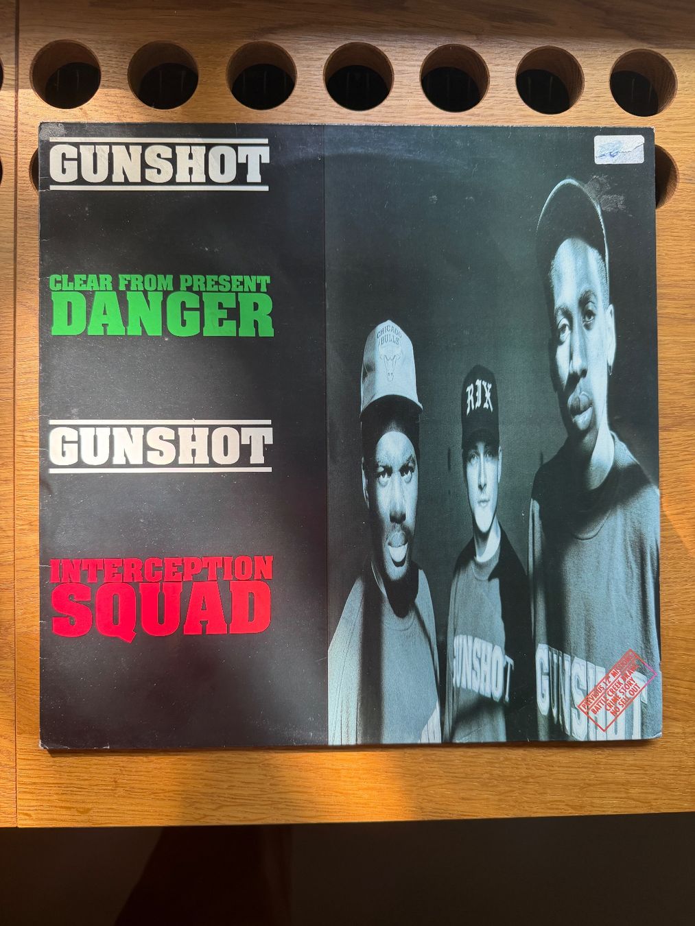 Dischi in vinile: Gunshot - Clear from pre. Danger / Interception Squad (1991) – Usato da Bern venduto da ElevenFive